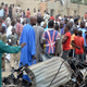 People look at the damages on March 2, 2014, after two explosions went off in a crowded neighborhood of Nigeria’s northeastern city of Maiduguri, a stronghold of Boko Haram Islamists in Nigeria.
AFP/Getty Images
